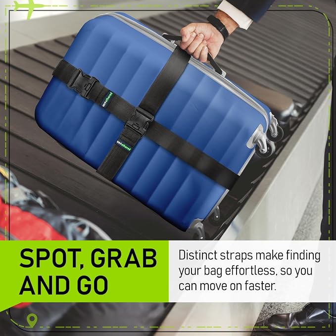 Untethered Luggage Straps | TSA-Approved Suitcase Belts - Image 7
