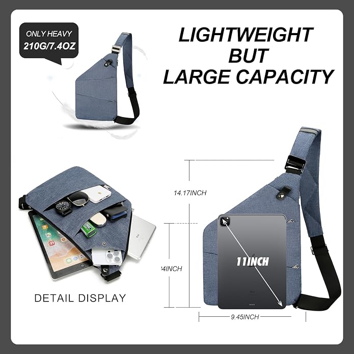 Anti Theft Crossbody Travel Bags - Image 4