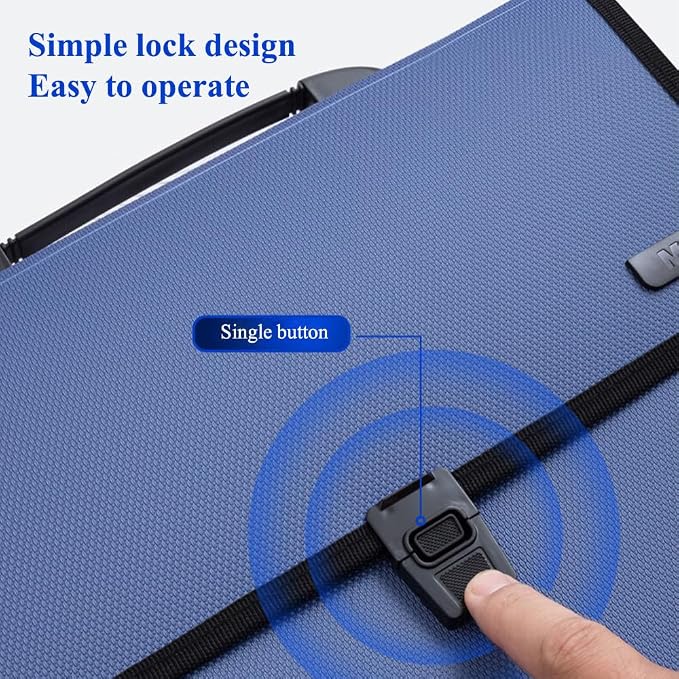M&G Expanding File Folder 12 Pockets Accordion File Organizer - Image 6