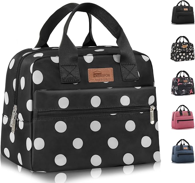 HOMESPON Insulated Lunch Bag for Women Men Lunch Box Cooler Lunch Tote for Work by HOMESPON