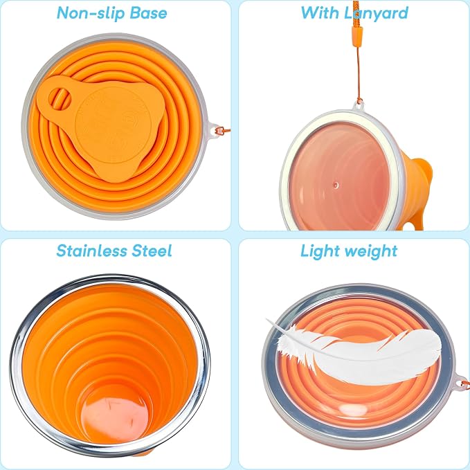 Guyuyii 4 Pack Collapsible Cup - Image 3