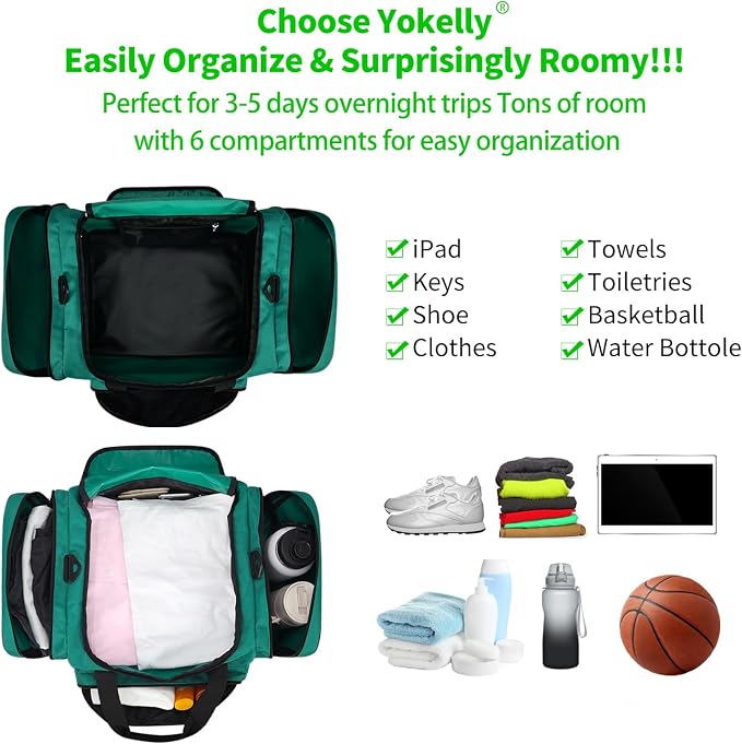 Sports Duffel Bag 20 inch for Travel Gym - Image 3