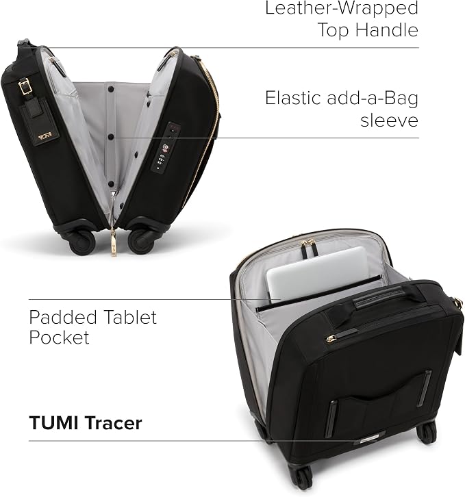 TUMI - Voyageur Leger 4 Wheeled Luggage - Women's Lightweight and Spacious - Image 3