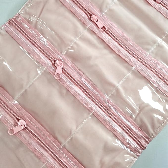 Travel Jewelry Roll Bag Portable Organizer Pouch - Image 4
