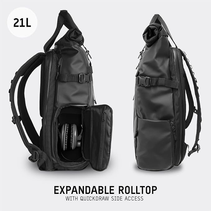 WANDRD PRVKE 21L, V3 Backpack: Weather-Resistant Travel & Camera Backpack - Image 2