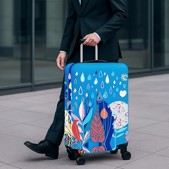 WUJIAONIAO Travel Luggage Cover Baggage Suitcase Cover Protector Skins 18-32 - Image 7