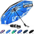 G4Free 42 Inch Eco Windproof Folding Umbrella by G4Free
