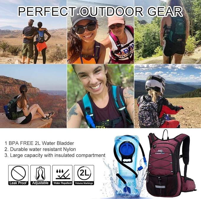 15L Insulated Hydration Backpack Pack - Image 5