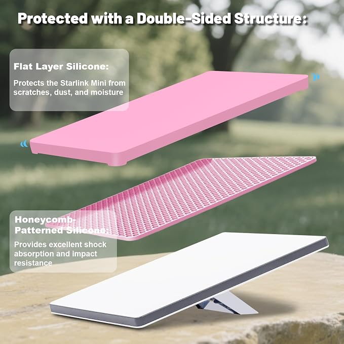 Starlink Mini Protective Cover, Starlink Mini Accessories Silicone Protective - Image 4