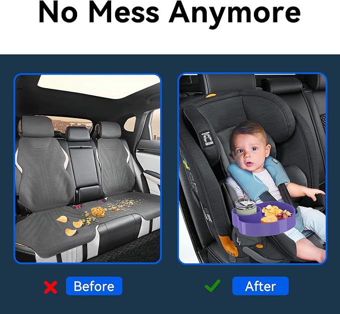 Kids Car Seat Tray, Travel Tray - Image 4