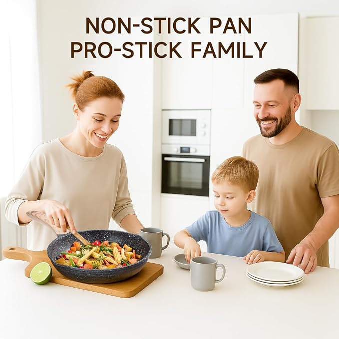 JEETEE Pots and Pans Set Non Stick 23pcs, Healthy Kitchen Cookware Sets - Image 5