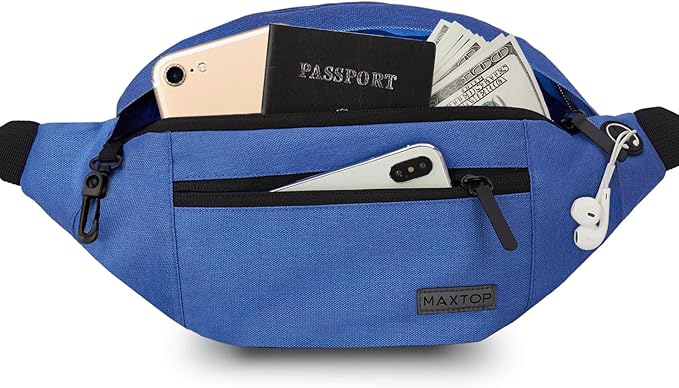MAXTOP Large Crossbody Fanny Pack by MAXTOP