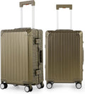 Mvst Luggage Premium All Aluminum Magnesium Carry On 20'' Lightweight Metal by KANGSHILU