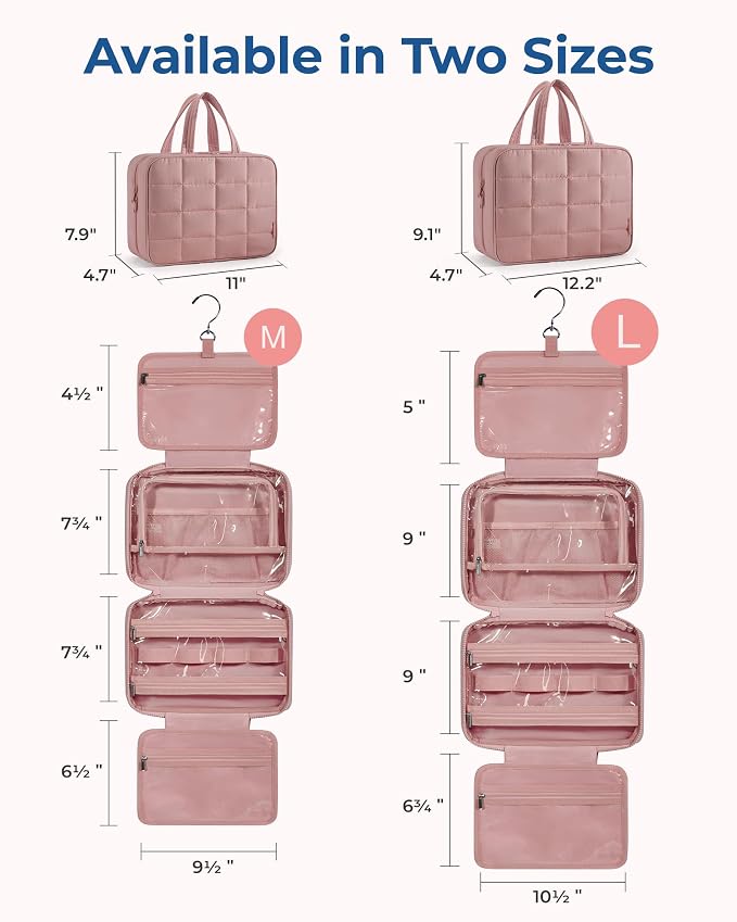 BAGSMART Travel Toiletry Bag - Image 6