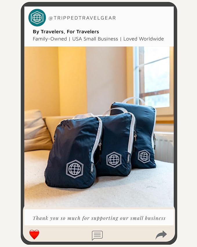 Compression Packing Cubes Set for Travel - Image 9
