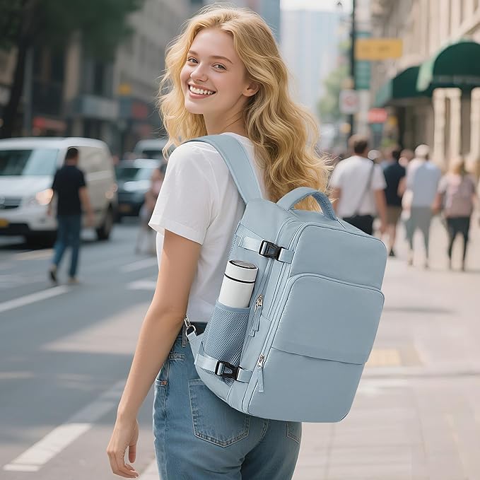 Travel laptop Backpack for Women, Personal Item Size Flight Approved, 16 Inch - Image 2