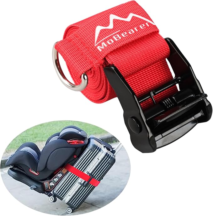 Car Seat Travel Belt to Suitcase, Car Seat Travel Strap to Convert Kid Car Seat by MoBearer
