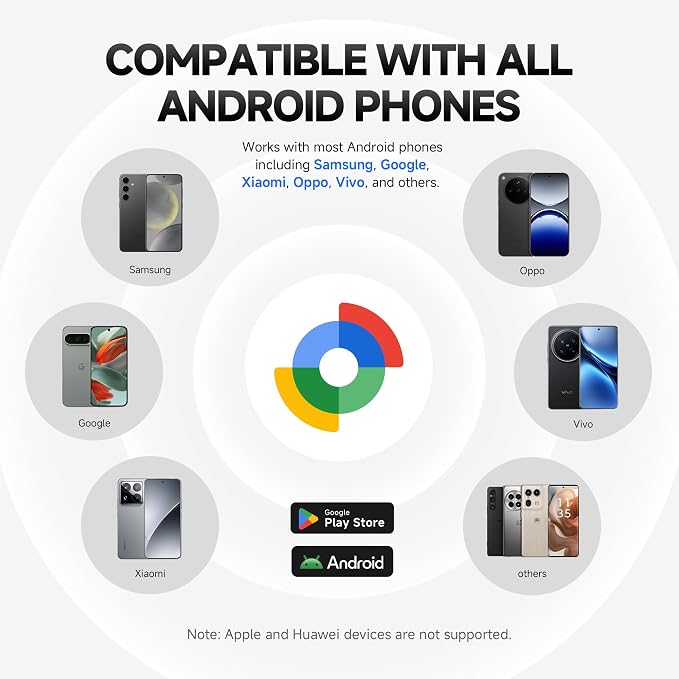MiLi MiTag Bluetooth Tracker for Android, Google Certified Key Finder/Luggage - Image 2