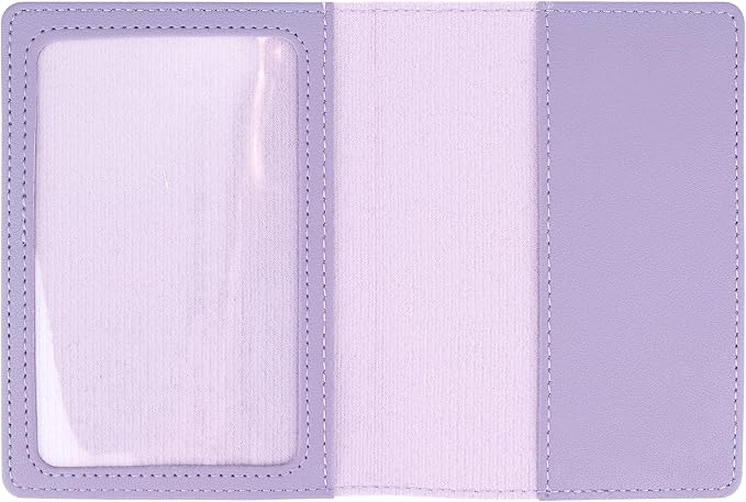 2 Pack Passport covers and Vaccine Card Holder PU Leather Passport Wallet - Image 4