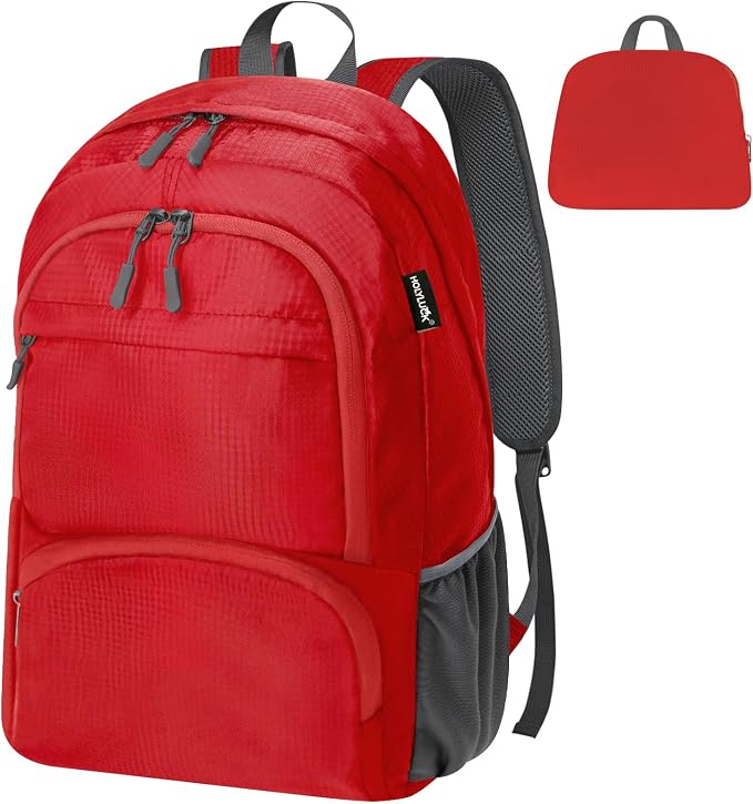 HOLYLUCK 20L lightweight packable Hiking Daypack Foldable Backpack by holyluck