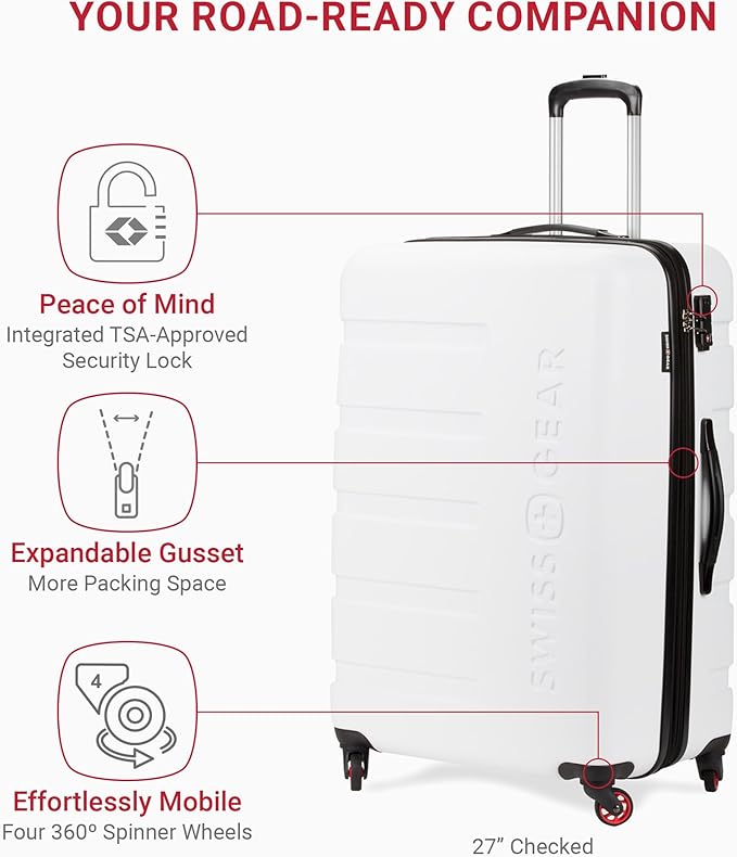 SwissGear 7366 Hardside Expandable Luggage - Image 3