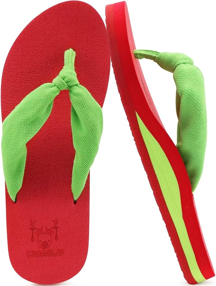 KuaiLu Flip Flops for Women by KuaiLu