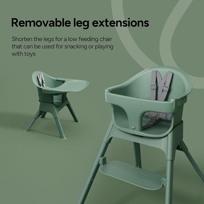 Mompush Olli 7-in-1 Convertible High Chair - Image 6