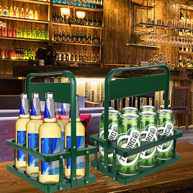Portable Drink Carrier for Big Cups, Foldable Plastic Cup Holder, Reusable Cup - Image 7