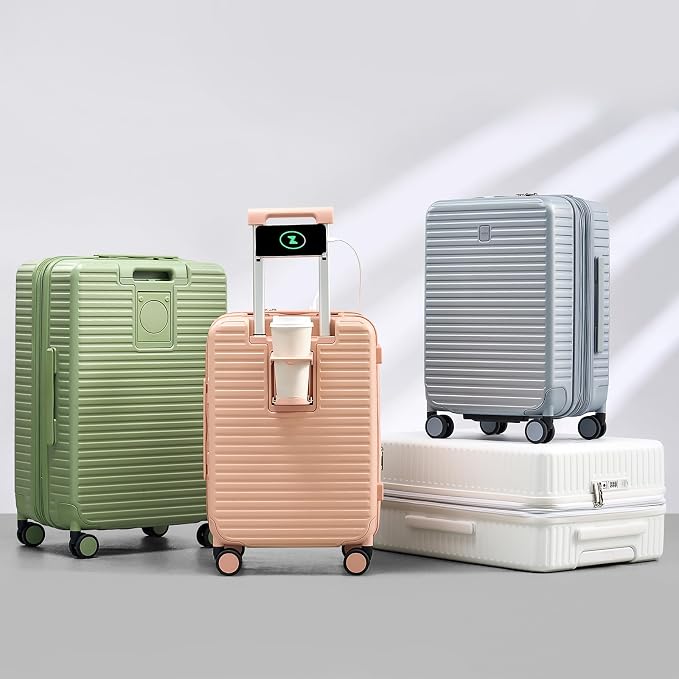 Hard Shell Suitcases Expandable Travel Luggage Sets 3 Piece, Carry on and Check - Image 12