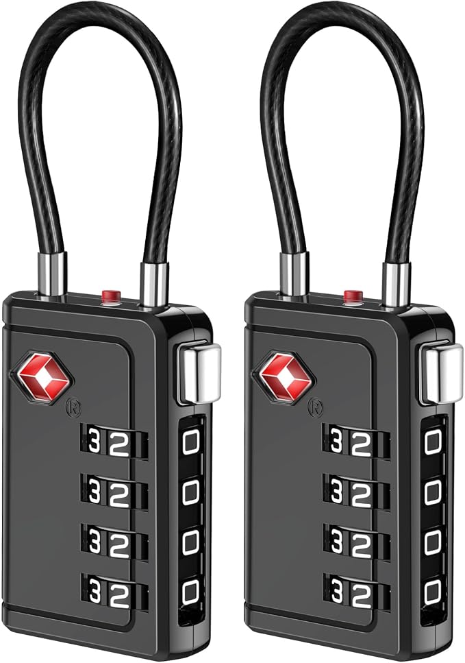 Puroma TSA Approved Luggage Travel Locks by Puroma