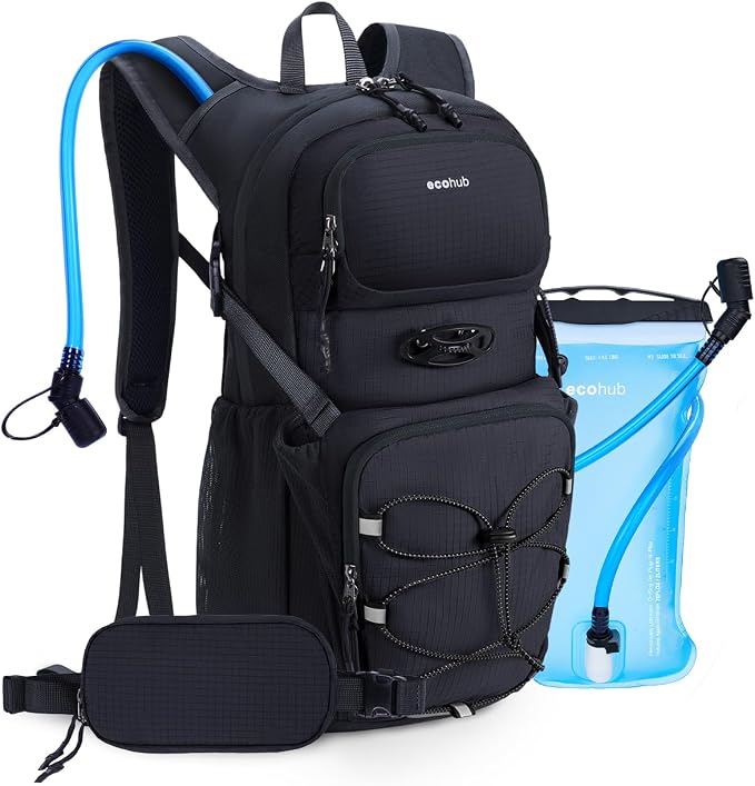 ECOHUB Hydration Backpack for Men Women, 20L Lightweight Hiking Daypack Cycling by ECOHUB