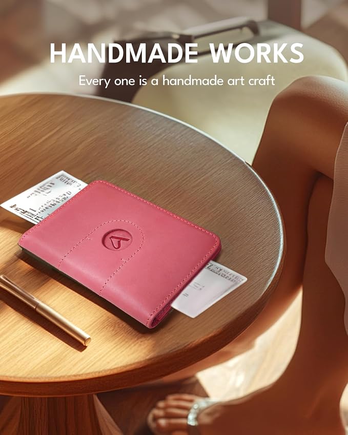 ALLIVE Genuine Leather Passport Holder - Image 5