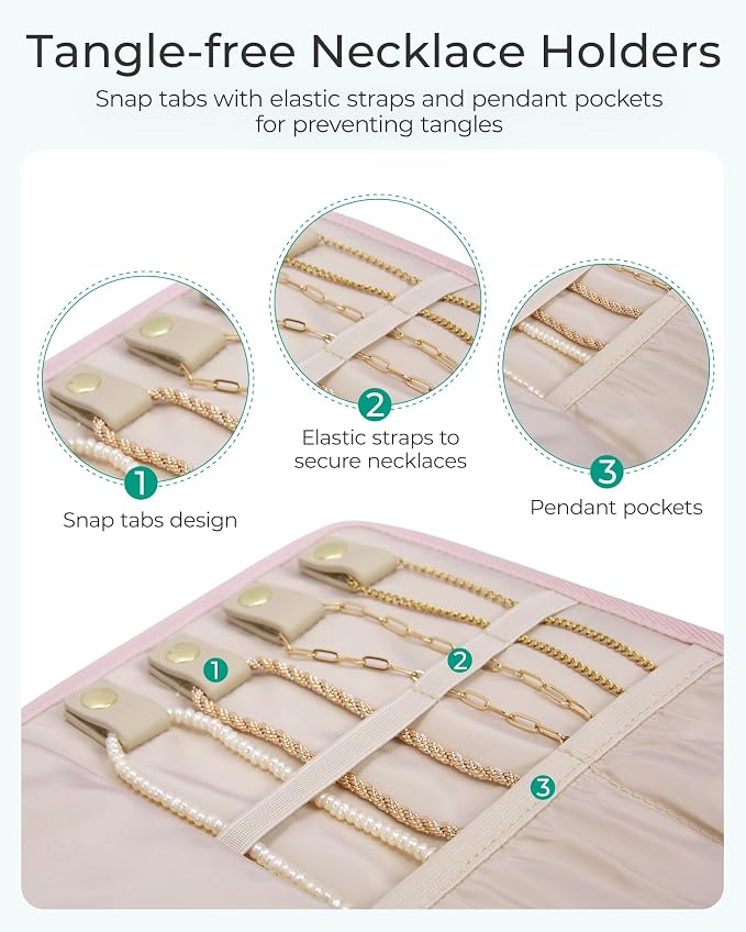 BAGSMART Travel Jewelry Organizer - Image 5