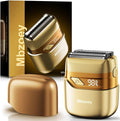 Electric Foil Shavers for Men, Mini Electric Razor, Compact Face Shaver by Mbzoey