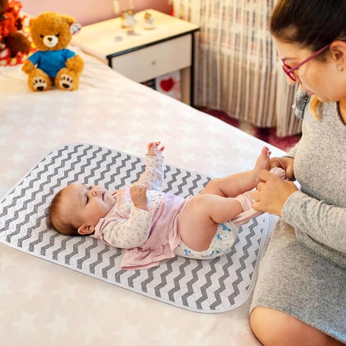 Accmor Baby Diaper Changing Pad, Wipeable Portable Diaper Changing Pad - Image 2