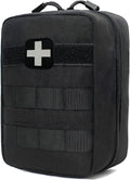 First Aid Kit EMT Medical IFAK Pouch, Molle Tactical Med Emergency Trauma Bag by GHFY