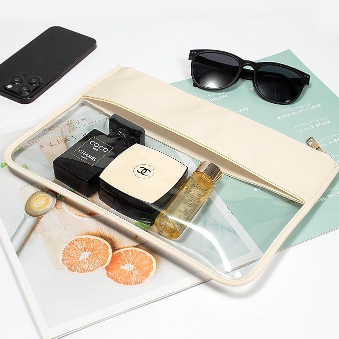 LETGO Clear Makeup Bag Pouch for Travel - Image 3