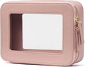 Popvibe Clear Makeup Bag Travel Cosmetic Case Transparent Toiletry Bag by POPVIBE