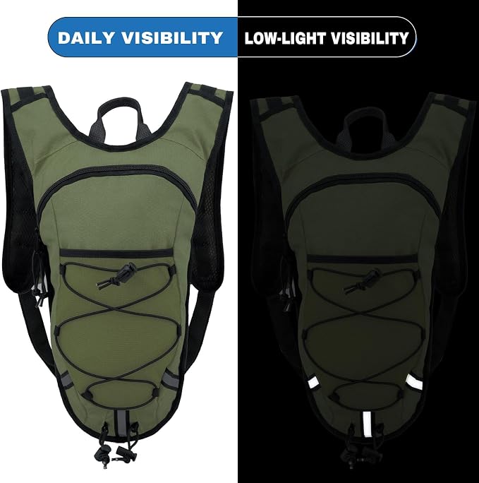 Lightweight Hydration Backpack 2L Water Bladder Pack - Image 5