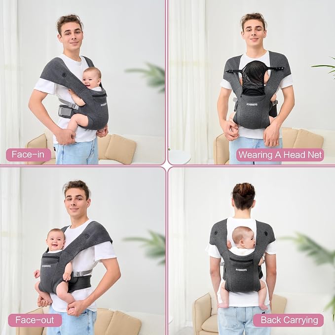 Newly Upgraded Baby Carrier Newborn to Toddler - Image 2