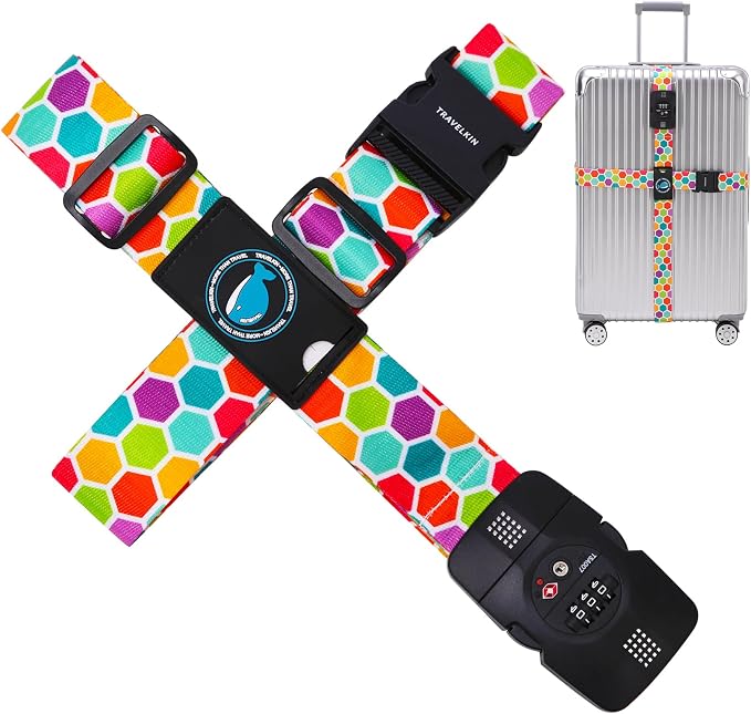 Travelkin Luggage Straps TSA Approved by MoreThanTravel