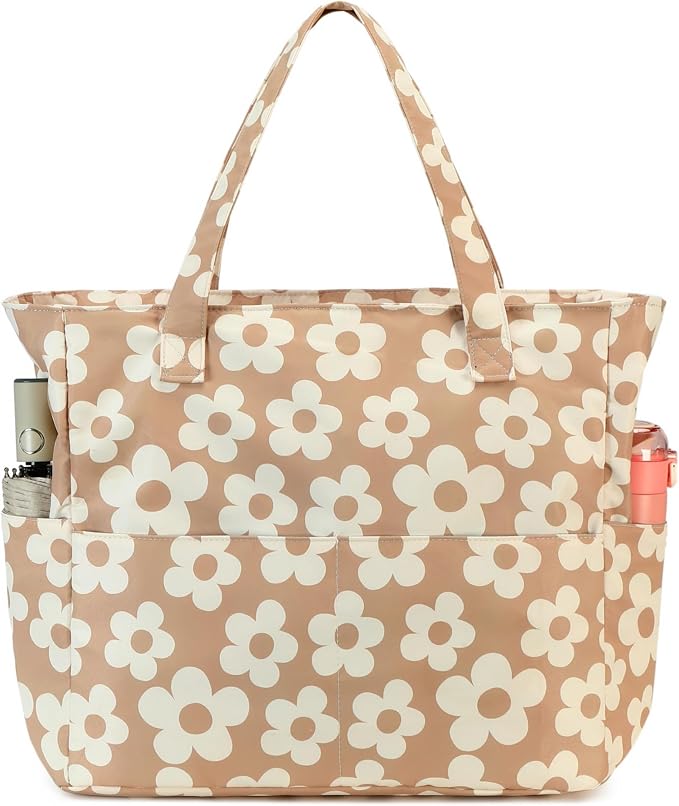 Beach Pool Bags Tote for Women Ladies Large Gym Tote Carry On Bag by BLUBOON