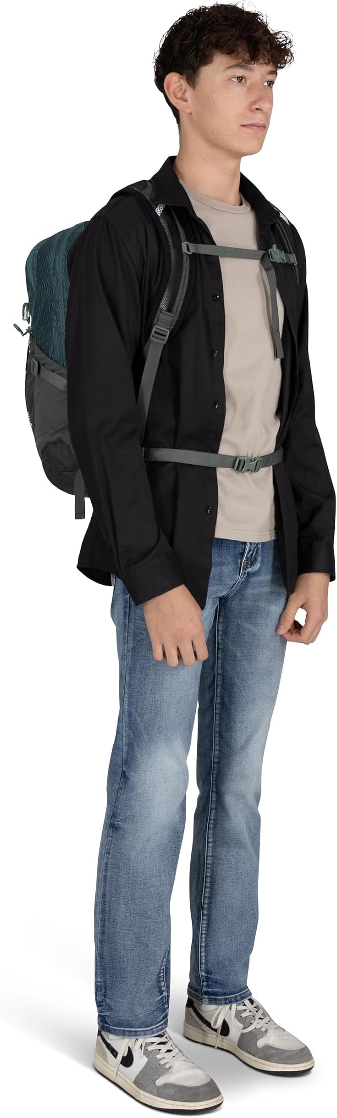 Osprey Quasar 26L Commuter Backpack, Alpaca Tan/Latte Brown Heather - Image 10