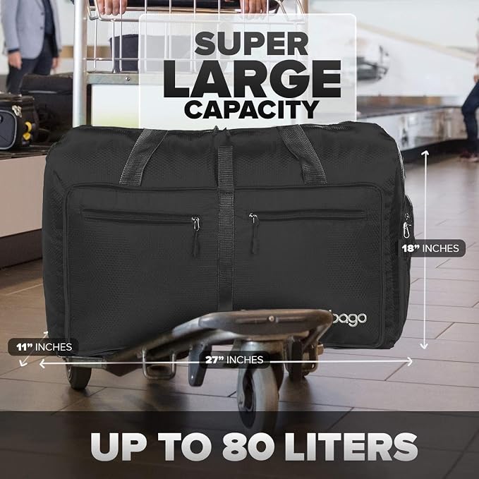 Bago Large Foldable Duffel Bags - Image 12