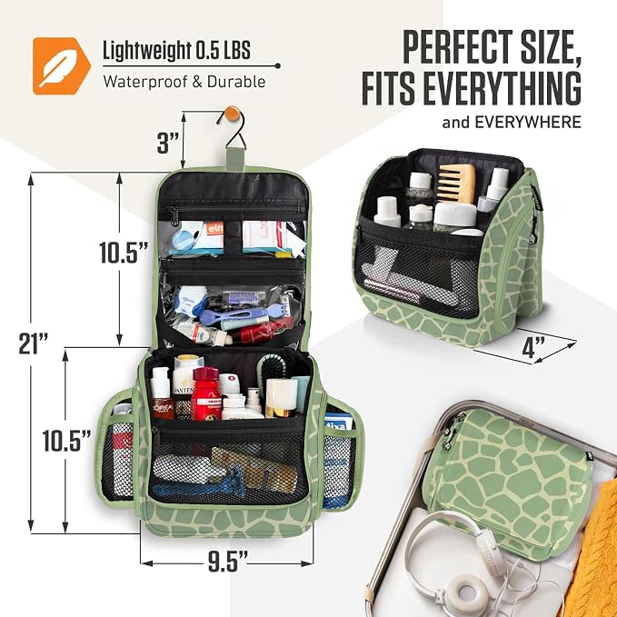 VENTURE 4TH Hanging Travel Toiletry Bag - Image 2