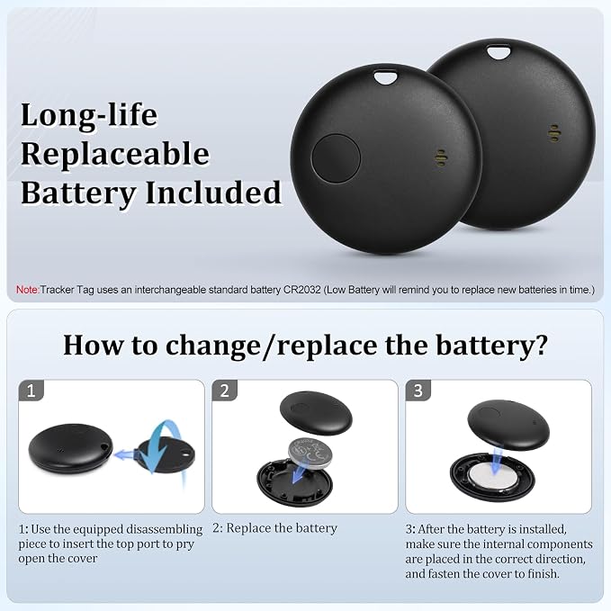 Geevon Smart tag-4 Pack Bluetooth Tracker Work - Image 6