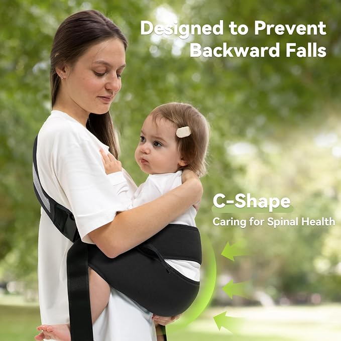 Baby Carrier Newborn to Toddler-Adjustable Baby Sling Carrier, Baby Sling - Image 4
