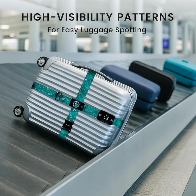 Travelkin Luggage Straps TSA Approved - Image 2