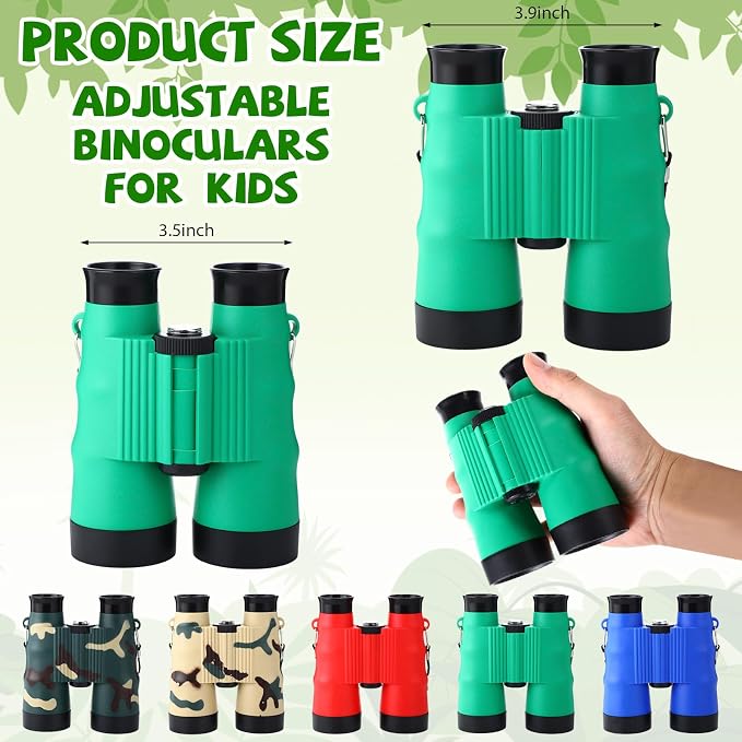 12 Set Binocular Compass Magnifying Glass Set Christmas Birthday Gift Small - Image 3