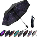 LLanxiry Compact Travel Umbrella, Mini Windproof Umbrellas by LLanxiry